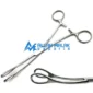 sponge holding forceps curved